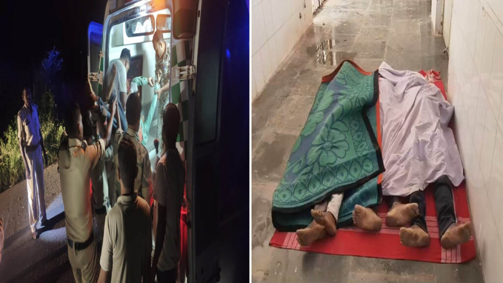 पिकअप और ट्रक के बीच हुई जोरदार भिड़ंत, 3 मजदूरों की मौत, 7 की हालत गंभीर