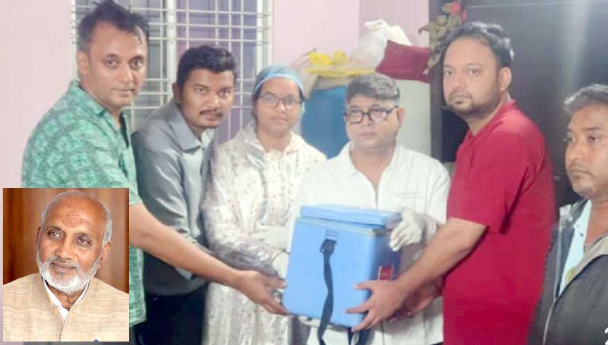 40 वर्ष पूर्व लिये गए नेत्रदान संकल्प को मृत्यु के बाद पुत्र ने किया पूरा